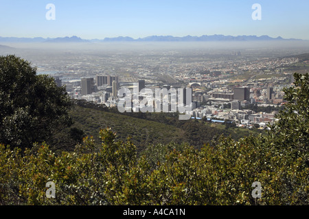 Kapstadt (Blick vom Signal Hill) Stockfoto