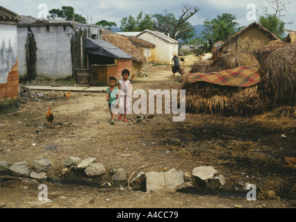 Armut in der dritten Welt Stockfoto