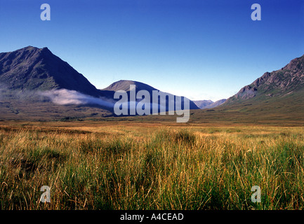 SRON Na Creise Beinn Mhic Chasgaig Glen Etive Stockfoto