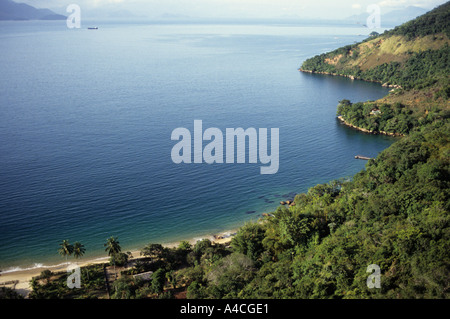 Rio de Janeiro, Brasilien. Ilha Grande an der Costa Verde. Stockfoto