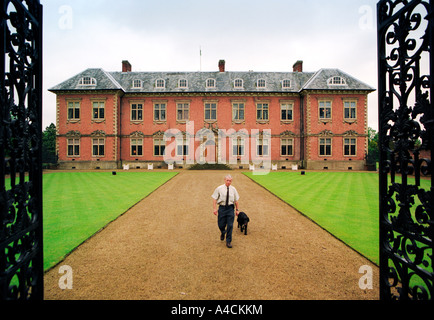 Tredegar House, Newport, Gwent, Südwales. VEREINIGTES KÖNIGREICH. Stockfoto