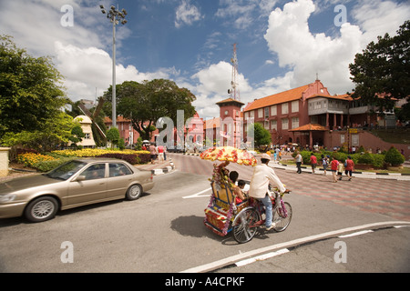 Malaysia Melaka Altstädter Ring Stadthuys und Christuskirche Stockfoto