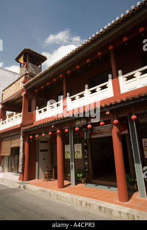 Malaysia Melaka Lorong Hang Jebat Nonya Kulturmuseum Stockfoto