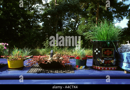 Cheshire Shropshire Union Canal Spitze der narrowboat Stockfoto