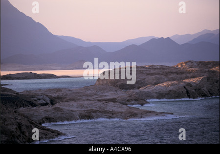 Assal See, ein Salzsee in der Republik Dschibuti Stockfoto