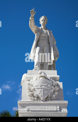 Denkmal für Jose Marti, Parque Central, Havanna, La Habana Vieja, Kuba Stockfoto