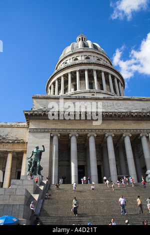 Capitolio, 1920er Jahre gebaut als Präsidenten und Regierungspalast, Havanna, La Habana Vieja, Kuba Stockfoto