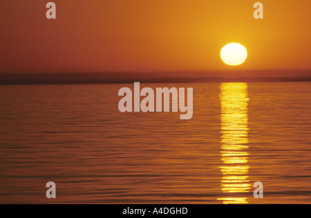 Sunrise, Sea of Cortez, Baja California, Mexiko Stockfoto