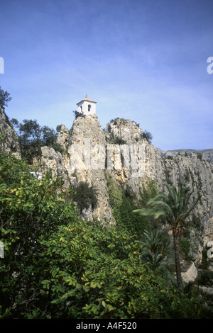 Eagles nest Costa Blanca Stockfoto