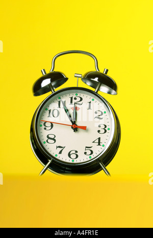 Bell Clock Wecker Stockfoto