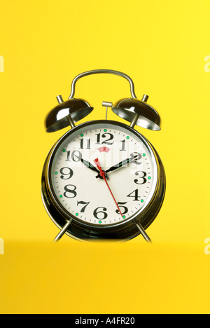 Bell Clock Wecker Stockfoto