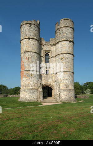 Donnington Castle in der Nähe von Newbury Stockfoto