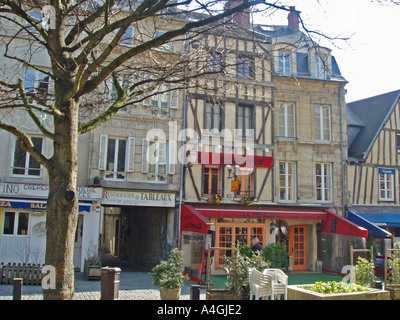 Die Sehenswürdigkeiten von Caen Calvados Normandie Frankreich Europa Stockfoto