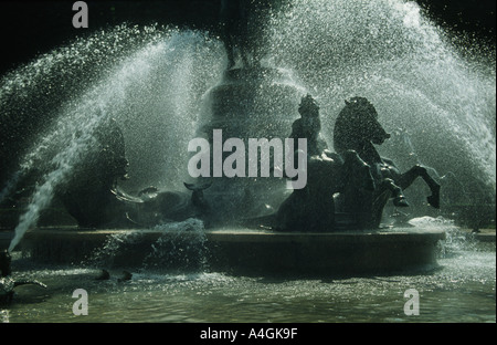 Frankreich Paris Luxemburg Gärten Fontaine de l Observatoire Stockfoto