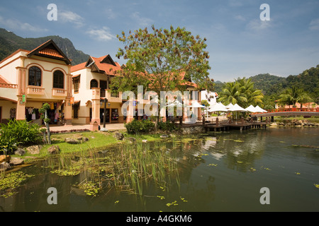 Malaysia Kedah Langkawi Pantai Kok Oriental Village Stockfoto