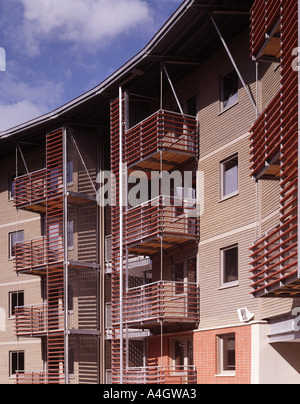 CASPER-GEHÄUSE (ROWNTREE FOUNDATION), LEEDS, UK Stockfoto