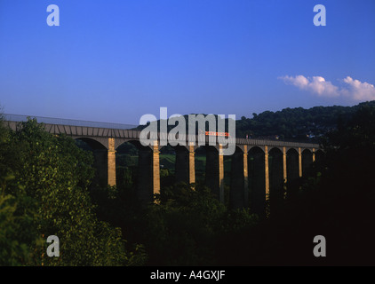 Trevor in der Nähe von Llangollen gebaut von Thomas Telford Transport Wrexham County North Wales UK Stockfoto