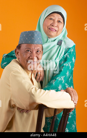 Portrait of a Senior Couple Stockfoto