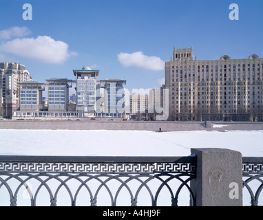 BRITISCHE BOTSCHAFT, ABK ARCHITEKTEN, MOSKAU, RUSSLAND Stockfoto