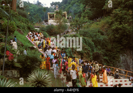 Thaipusam Festival (eine hinduistische Festival) in Penang, Malaysia Stockfoto