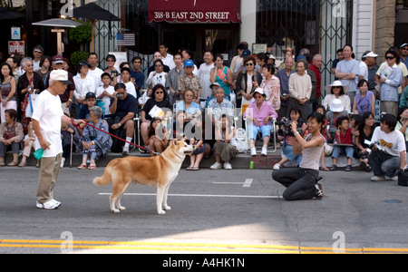 Jährlichen japanischen Nisei Week-Festival In Los Angeles Stockfoto