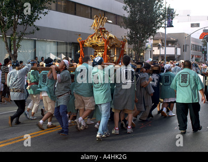 Jährlichen japanischen Nisei Week-Festival In Los Angeles Stockfoto