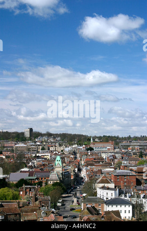 Stadt von Winchester, England Stockfoto