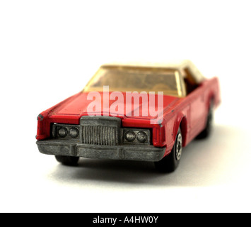 Streichholzschachtel Lincoln Continental Mark V EDITORIAL Gebrauch bestimmt Stockfoto