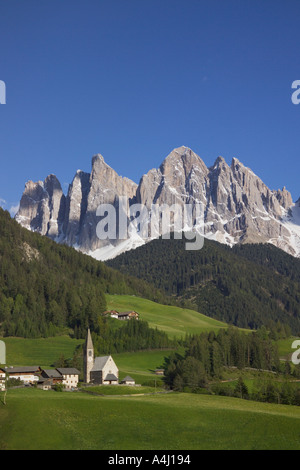 St. Maddalena 'Val di Funes' Alto Adige Trentino Italien Stockfoto