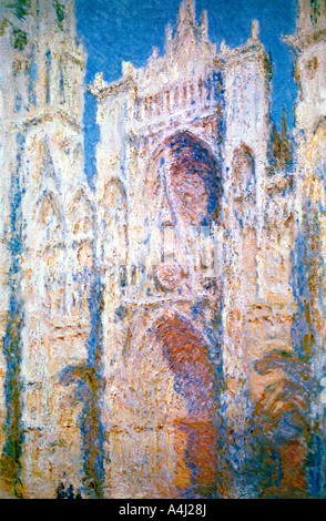 "Kathedrale von Rouen, Harmonie in Blau und Gold", 1894. Künstler: Claude Monet Stockfoto