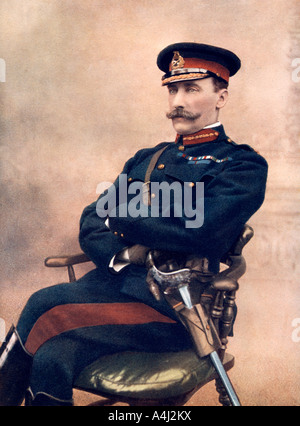 Generalleutnant Sir HC Chermside, Befehlen 14 Brigade in Südafrika, 1902 Künstler: C Ritter Stockfoto