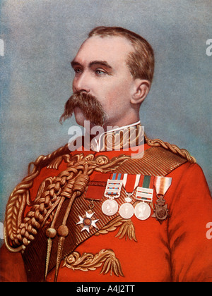 Generalleutnant Alfred Gaselee, Kommandeur der Britischen Streitkräfte in China, 1902 Künstler: Bassano Studio Stockfoto