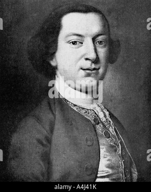 Horace Walpole, 4. Earl of Orford, Politiker, Schriftsteller, architektonische Innovator, 1910. Artist: Unbekannt Stockfoto