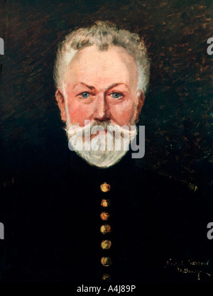 Allgemeine Maurice Sarrail, Alliierte Befehlshaber in Griechenland während des Ersten Weltkrieges (1926). Artist: Unbekannt Stockfoto