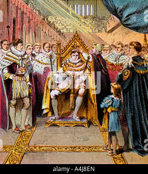 "Krönung von George IV, 1820', (c 1850). Artist: Unbekannt Stockfoto