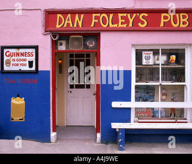 IE - CO. KERRY: Dan Foley es Pub in Anascaul Stockfoto