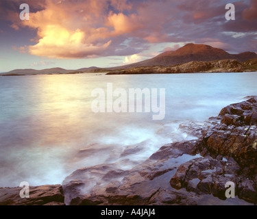 IE - CONNEMARA: Lettergesh Strand Stockfoto