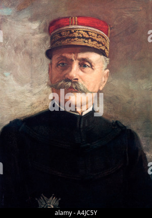 Ferdinand Foch, französischer General und Oberbefehlshaber der Alliierten im Ersten Weltkrieg, 1918 (1926). Artist: Unbekannt Stockfoto
