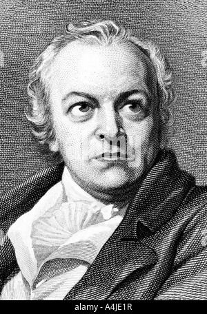 William Blake, englischer Dichter, Maler und Grafiker, (1906). Artist: Unbekannt Stockfoto