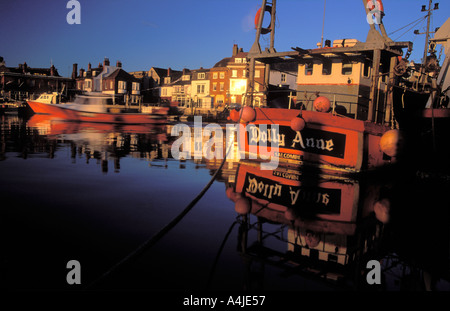 Weymouth Hafen Dorset England Großbritannien Großbritannien Europa Stockfoto