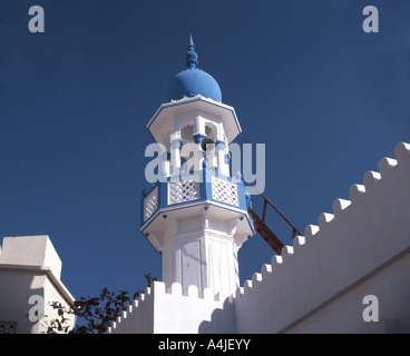 Kleine Moschee Minarett, Muscat, Sultanat von Oman Stockfoto