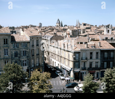 City View, Bordeaux, Gironde. Aquitaine, Frankreich Stockfoto