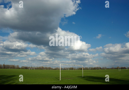 Fußballplätze in Hackney Sümpfe, East London, UK Stockfoto