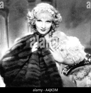 Marlene Dietrich, Deutsche geborenen amerikanischen Schauspielerin, 1934-1935. Artist: Unbekannt Stockfoto