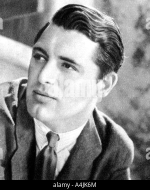 Cary Grant, Englisch geboren Schauspieler, 1934-1935. Artist: Unbekannt Stockfoto