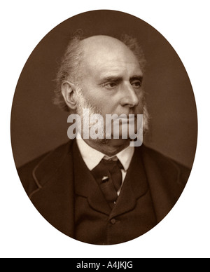 Sir James Plaisted Wilde, Richter am Gerichtshof der Bögen, 1880. Artist: Sperren & Whitfield Stockfoto