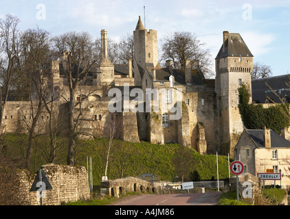 Chateau de Creully Calvados Normandie Frankreich Stockfoto