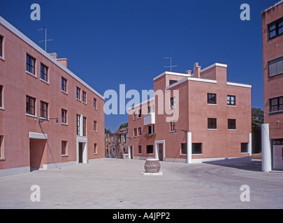 Venedig, Veneto, Italien. Modernes wohnen in Canareggio Bezirk im Norden östlich des Bahnhofs Stockfoto