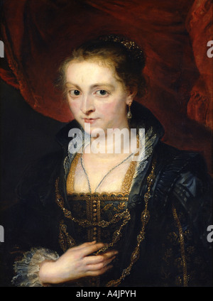 "Portrait von Suzanne Fourment', 17. Artist: Peter Paul Rubens Stockfoto