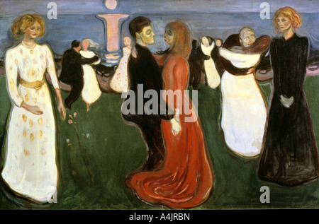 "Der Tanz des Lebens", 1899-1900. Artist: Edvard Munch Stockfoto